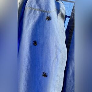 Sky blue dress shirt